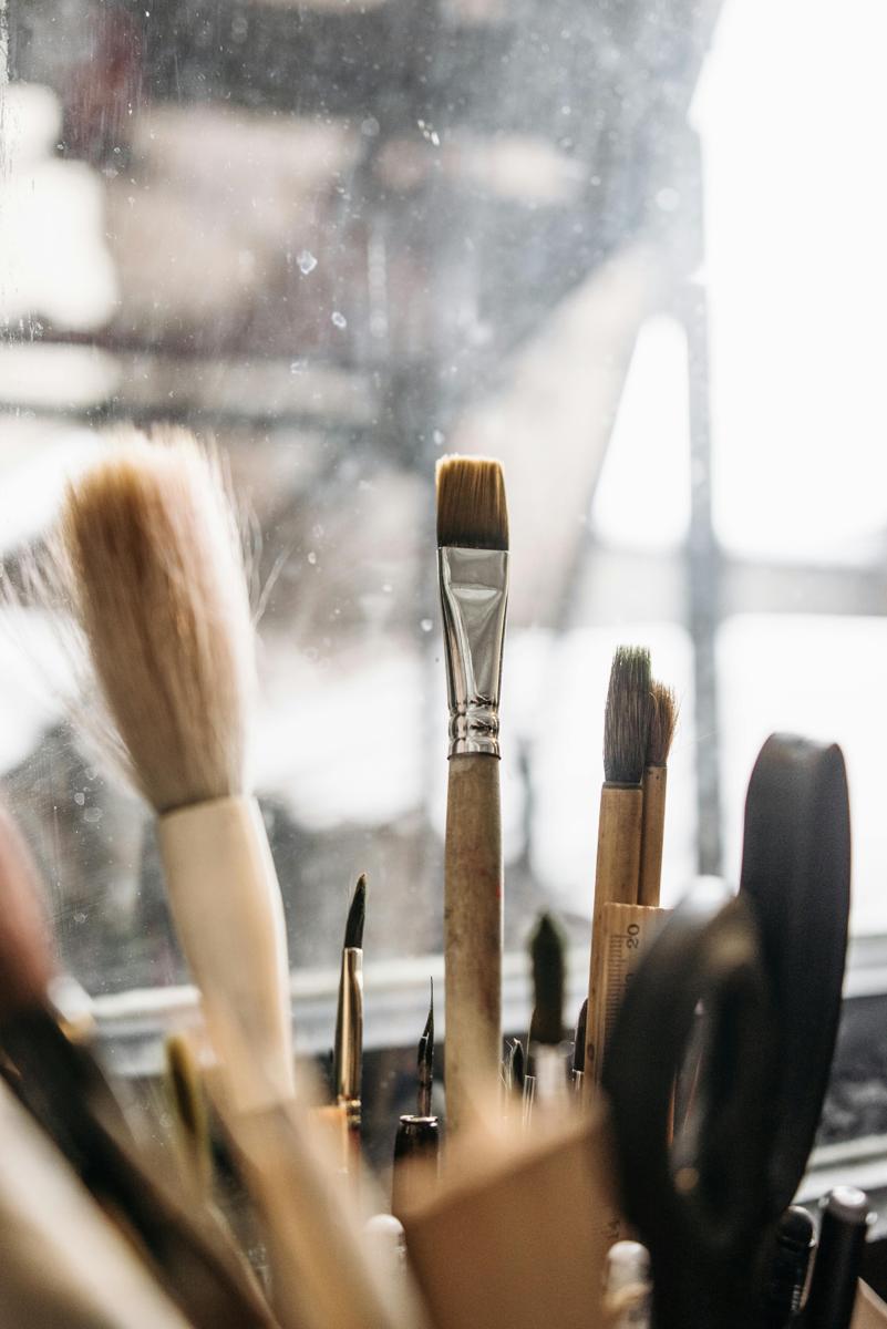 artist workspace